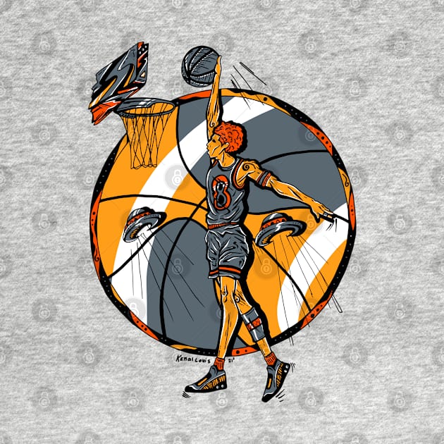 Orangrey Legendary Baller Number 8 by kenallouis